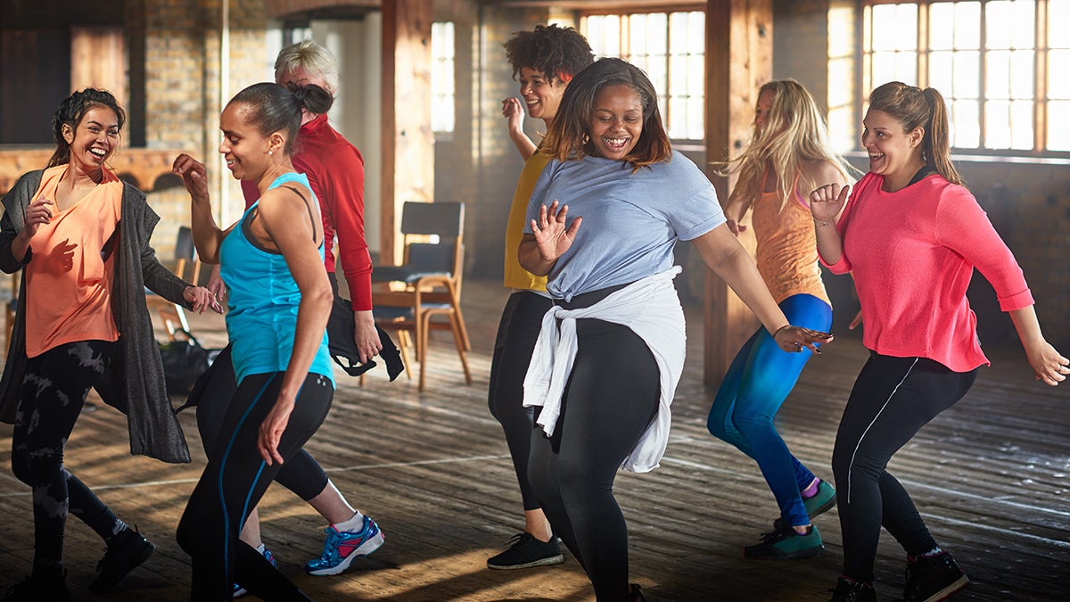 Women dancing