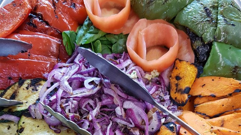 Assortment of vegetables and fruit