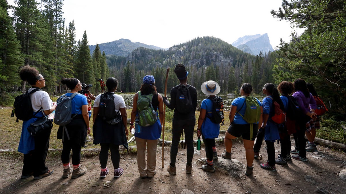 GirlTrek, Rocky Mountain National park, Stress Protest