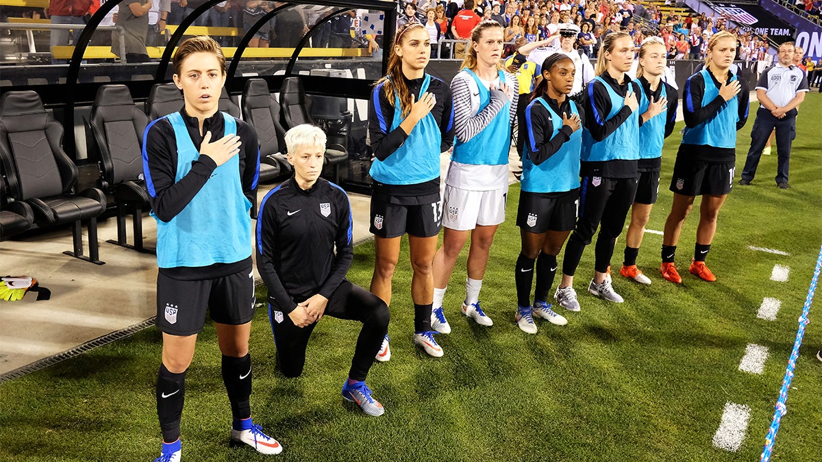 Megan Rapinoe, USWNT, National Anthem