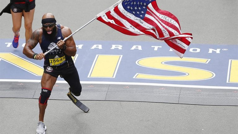 Boston Marathon, para athlete