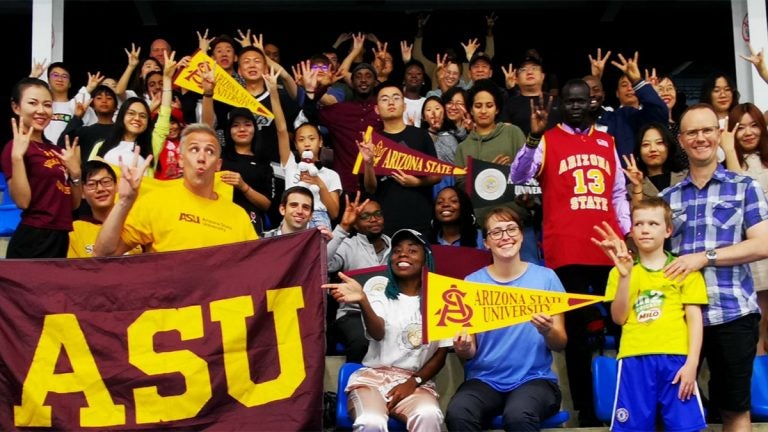 Arizona State University, hockey, China