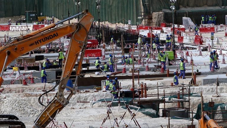 Qatar, stadium construction, 2022 World Cup