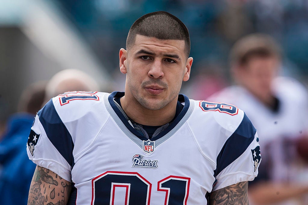 CTE patient Aaron Hernandez